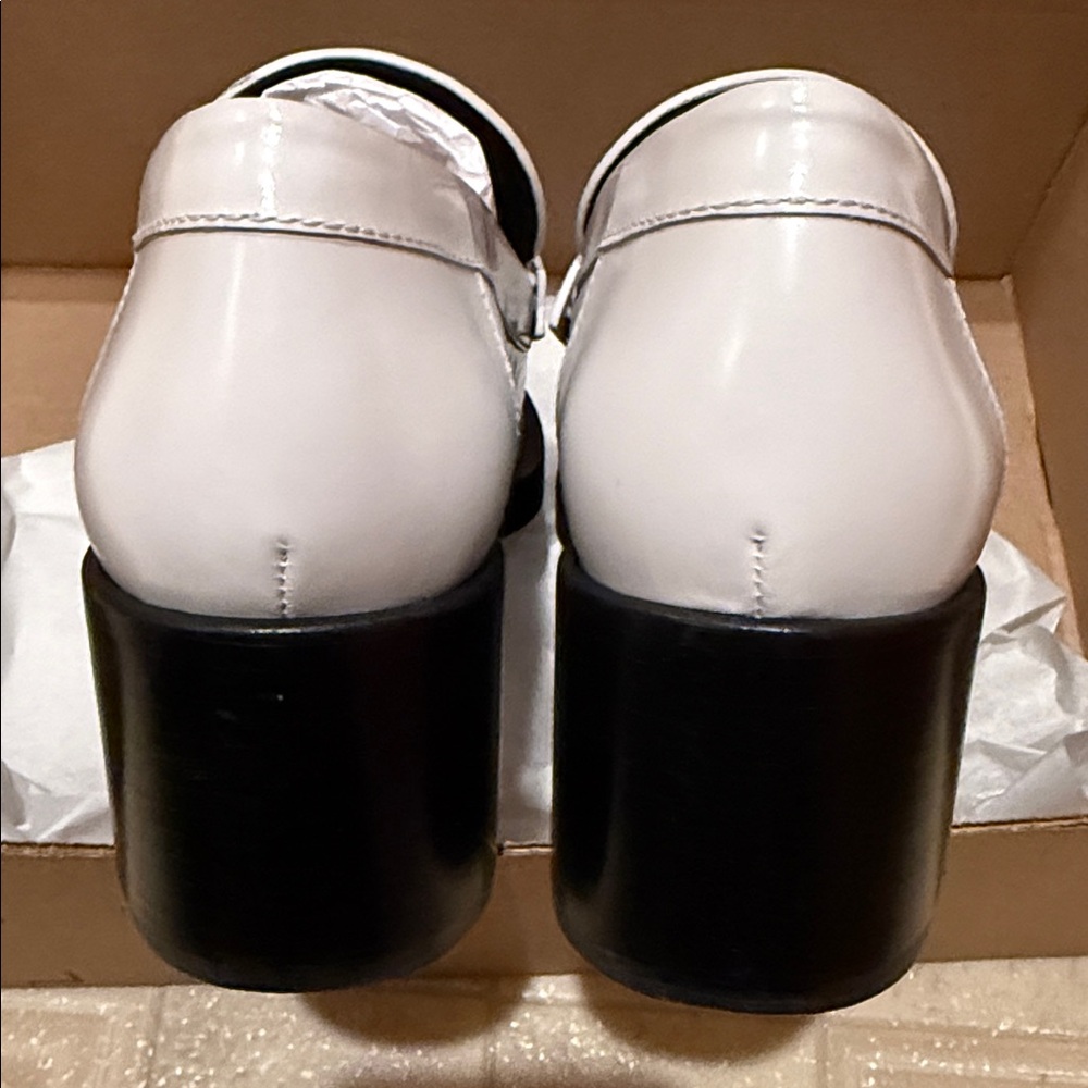 Coach Women's Natalie Leather Loafer - size 8 - Picture 12 of 16